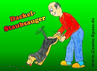 Dackelstaubsauger