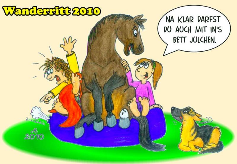 Camping beim Wanderritt